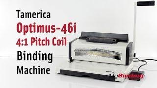 Tamerica Optimus 46i 4:1 Pitch Coil Binding Machine