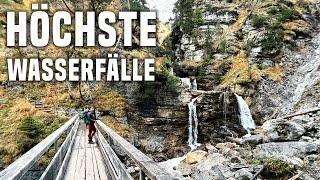 Die Kuhfluchtwasserfälle - höchste Wasserfälle Deutschlands (bei Garmisch-Partenkirchen)