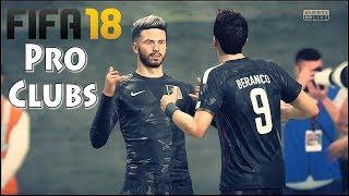 FIFA 18 - Pro Clubs #2 AO VIVO - NET LIXOOOOOO !!(SÓ CAI SAPORRA)