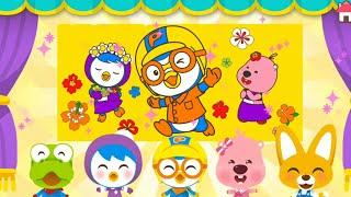 Viral Pororo, Eddy, Petty, Loopy, Crong, Poby | Coloring Pororo The Little Penguin