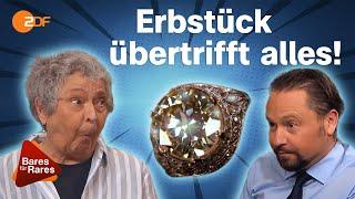 Gigant aus Diamant: Ring mit 3,7 Karäter über schwere Nachkriegszeit gerettet | Bares für Rares