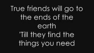 Hannah Montana - True Friend + Lyrics