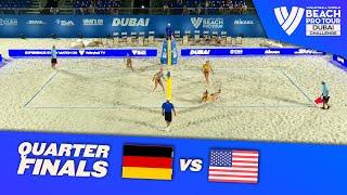 Körtzinger / Kunst vs. Turner / Anderson - Quarter Final Highlights Dubai 2022 #BeachProTour