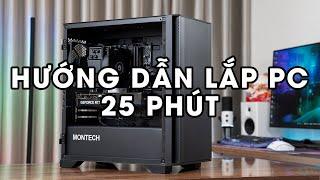 Hướng dẫn lắp PC đơn giản với tản khí! Cấu hình 16 Triệu chiến mọi game với i5 - RTX 3060Ti