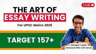 The Art & Craft of Essay Writing | Mains Excel Program