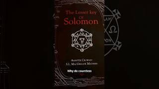 The Lesser Key of Solomon #LesserKeyOfSolomon #MysticalWisdom #AncientSecrets #OccultKnowledge