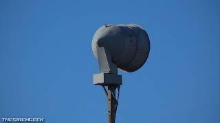 ACA P-50 Tornado Siren Test - Alert X2 - Bartlett, IL