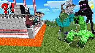 EVERY MUTANT CREATURES vs MOST SECURED HOUSE in Minecraft!