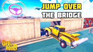 TRUCK STUNT! WHO CAN JUMP OVER THE BRIDGE? | NEW OFF THE ROAD OPEN WORLD DRIVING GAME