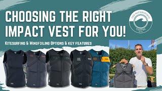 ION Impact Vest Options | Kite & Wing.