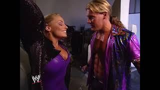 Trish Stratus and Chris Jericho Head To The Ring Raw 12/1/2003