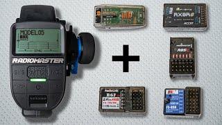 BINDING DIFFERENT RECEIVERS TUTORIAL | EDGETX | MT12 [EN]