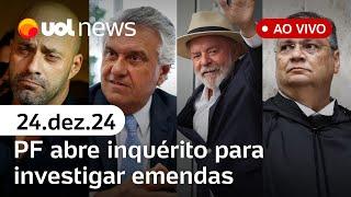 Moraes mantém Daniel Silveira preso; PF apura emendas e Caiado critica decreto de Lula | UOL News