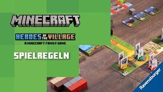 Ravensburger - Minecraft Heroes of the Village I Spielregeln 