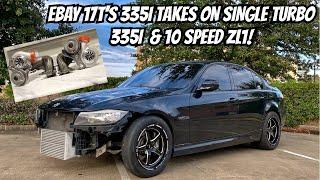 EBAY 17T'S 335I VS 10SPD ZL1 & SINGLE TURBO 335I (ROLL RACING IN MEXICO)