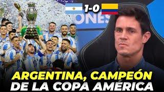 ¡ARGENTINA, CAMPEÓN de la COPA AMÉRICA! | ARGENTINA 1-0 COLOMBIA