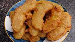 马来西亚街边小吃，酥脆炸香蕉做法简单Malaysian street food, crispy fried bananas