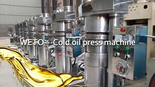 100% cold press hydraulic oil press machine