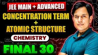 ATOMIC STRUCTURE One Shot JEE 2025 | Mole Concept Class 11 #jee #jeemains #mole