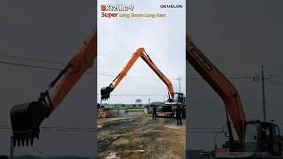 형님들! 어떻게 내려야 할까요? 보기 힘든 장비!  #giant #excavator #super