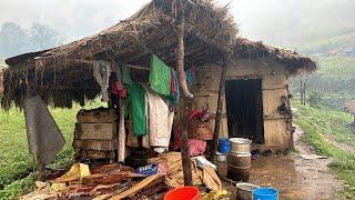 Rainy Day in The village Daily life | Most peaceful and relaxing mountain village  |TheVillageNepal