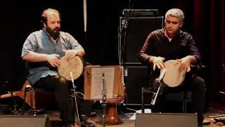 Pedram Khavarzamini and Kaveh Mahmudiyan performing a Tombak duo