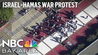 SF high school students walk out of class in protest of Israel-Hamas War