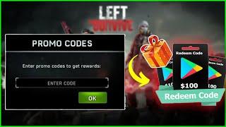 New Left To Survive promo codes 2024  left to survive gameplay