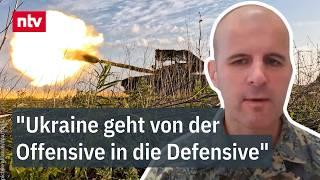 "Ukraine geht von der Offensive in die Defensive": Reisner zu erobertem Kursk-Areal | ntv