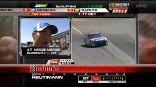 Marcos Ambrose - Qualifying NSCS Toyota/Save Mart 350 Infineon Raceway, Sonoma California.
