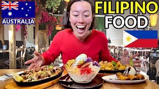 Trying Filipino Food For The First Time! Sydney’s Little Manila