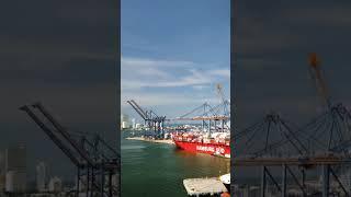 Cartagena de Índias Port #timelapse #harbor #seaport #naval #porto #around #freestyle #lifestyle