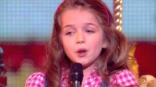 Erza, 8 years old, sings "La vie en rose" by Edith Piaf - Final 2014 - France's Got Talent 2014