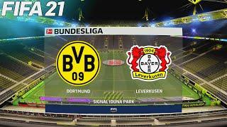 FIFA 21 - Borussia Dortmund vs Leverkusen - Bundesliga 20/21 | Full match & Prediction | Gameplay