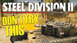 "EXQUISITE" BRITISH TACTICS as CHURCHILLS slowly roll INTO ENEMY FIRE! | Steel Division 2 Gameplay