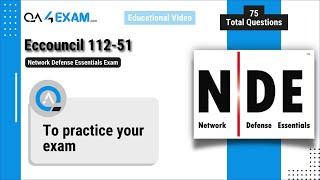 Eccouncil 112-51 Exam, NDE - Network Defense Essentials Exam