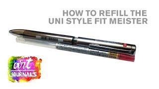 Refilling the Uni Style Fit Meister