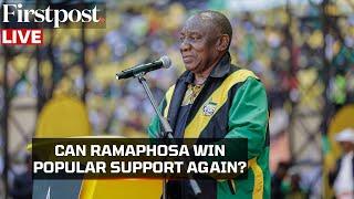 LIVE: Ramaphosa's ANC Party Holds "Victory" Rally As South Africa Braces for General Elections