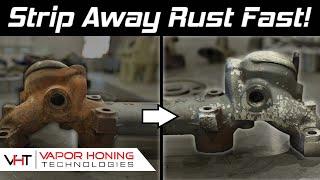 Tips On How To Remove Rust Using Wet Blasting!