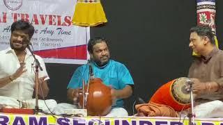 Delhi Sri Sairam & Trichy S  Krishnaswamy Scintilating Thani at Kalasgaram
