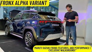 "Maruti Suzuki Fronx: Features, and Performance | Exclusive Walk around!"