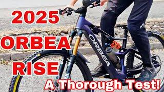 2025 ORBEA RISE LIGHTWEIGHT EBIKE *FIRST RIDE REVIEW*