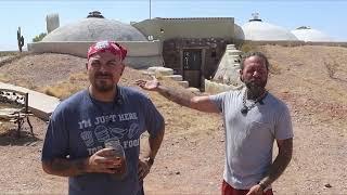 Living Off-Grid In An Earthship That's 100% Self Sustainable