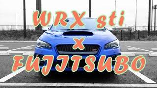 社外マフラーが爆音化。WRX sti x フジツボ