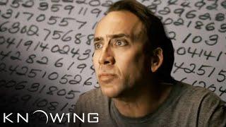 'John Deciphers the Mysterious Number Sequence' Scene | Knowing