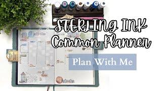 STERLING INK A5 Common Planner // PLAN WITH ME // Jan 8-14, 2024