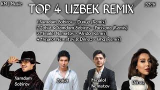 UZBEK TOP REMIX 2025 | Eng Zo‘r 4ta Remix Qo‘shiqlar!” by KM | Music