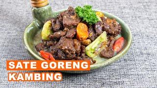 SAVE DULU RESEPNYA, Resep Sate Goreng Kambing Ini Dijamin Bikin Nambah Nasi Terus!