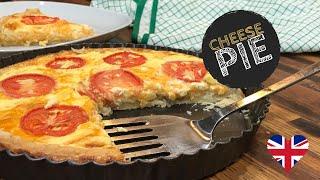 CHEESE PIE | Retro English School Dinner Recipe | Vegetarian #cheesepie #britishbaking