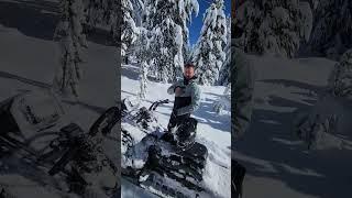 Riding Snowmobiles in October! ️